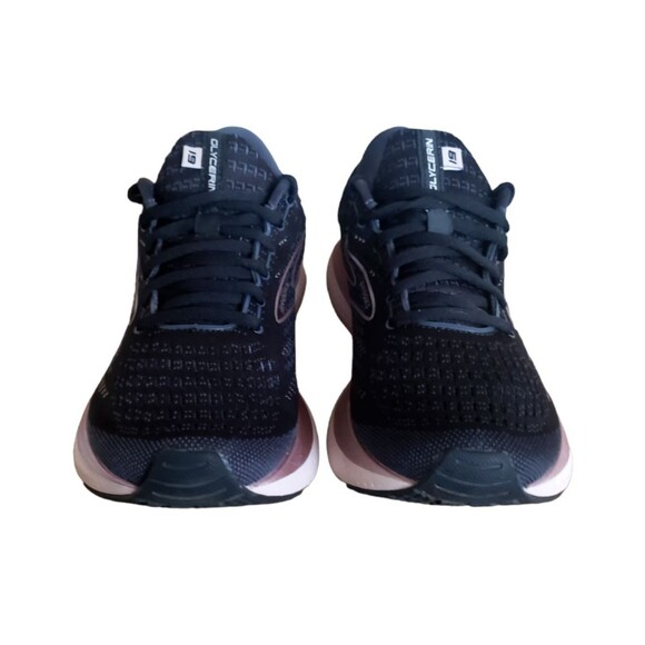 Brooks Glycerin 19 Women's Size 9.5 Black Metallic Cushioned Running Shoes - Picture 4 of 11